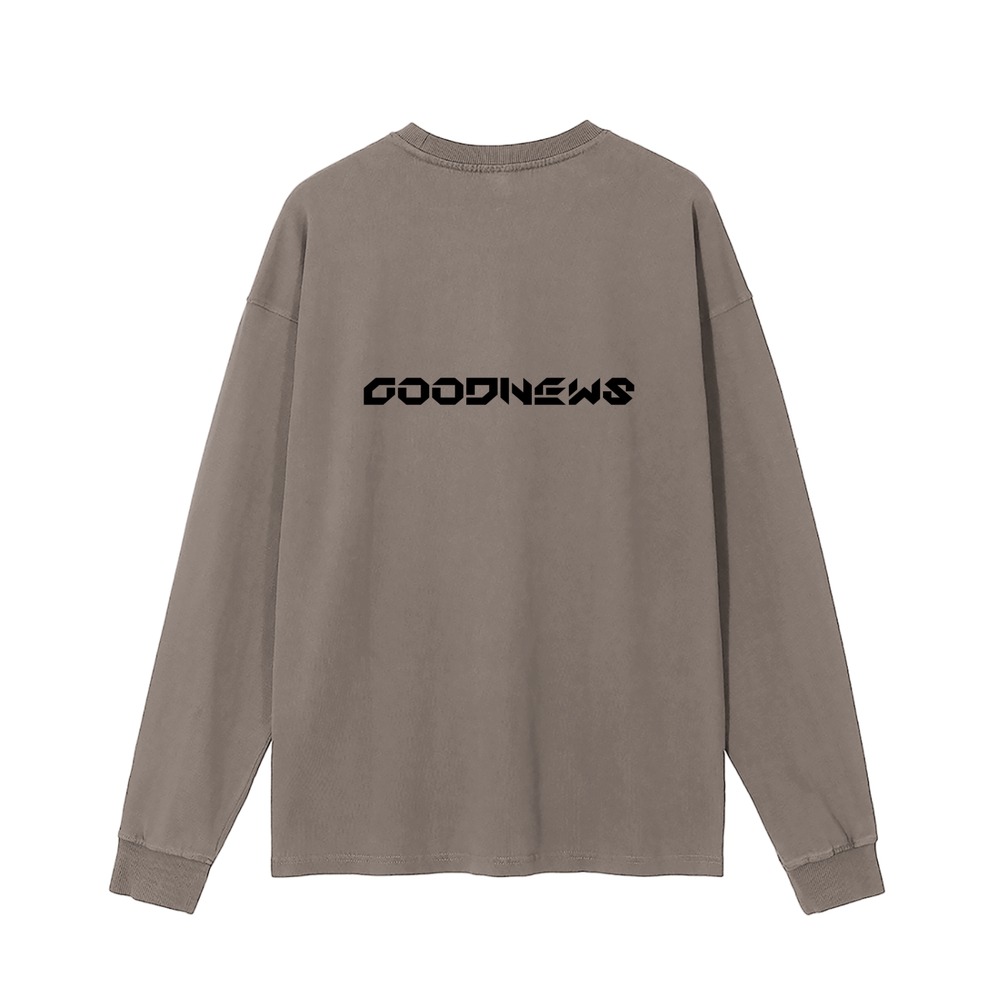 Enzyme Washed Long Sleeve T-shirt