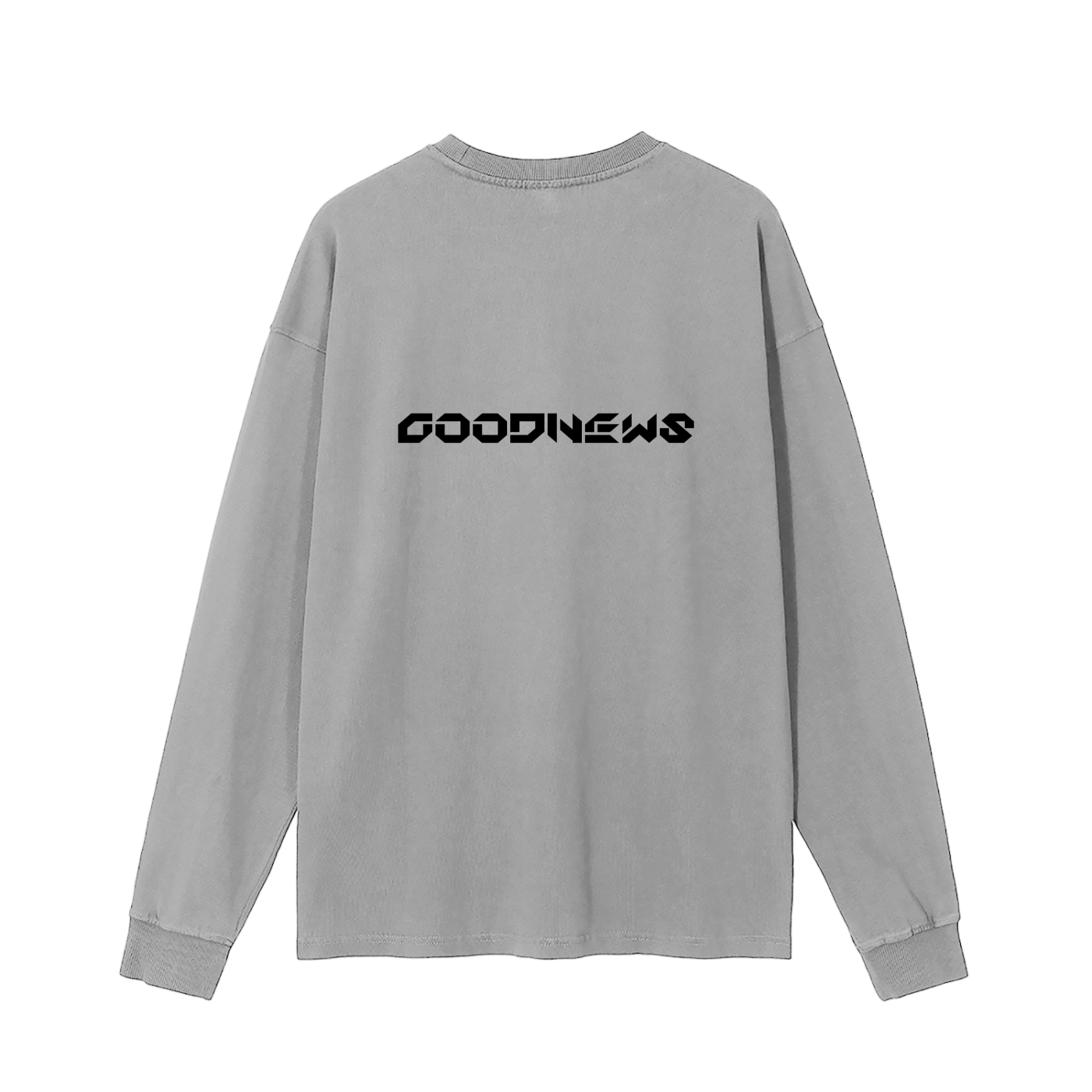 Enzyme Washed Long Sleeve T-shirt